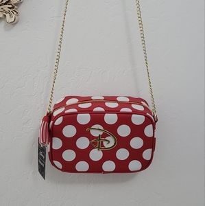 Disney polka dot purse